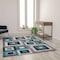 Flash Furniture Turquoise 5' x 7' Modern Geometric Area Rug OK-HCF-7146ATUR-57-TUR-GG - alternate 1